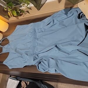 Halara Breezeful™ Adjustable Strap Pocket Pleated Mini Quick Drying Dress